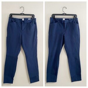 Set of 2 Gap Navy Blue Signature Ankle Pants Size 8